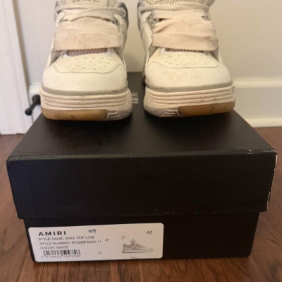 Amiri Skel Top Low – White - Picture 4 of 7